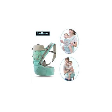 CANGURO PARA BEBÉ ERGONÓMICO BALLENA 3 EN 1 CL