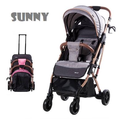 COCHE DE PASEO MALETA SUNNY - PLOMO