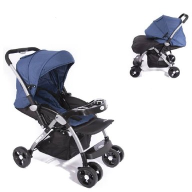 COCHE CUNA RECLINABLE MANGO REVERSIBLE CAPOTA COMPLETA KUPER