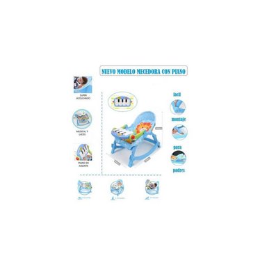 MECEDORA PARA BEBE PIANO