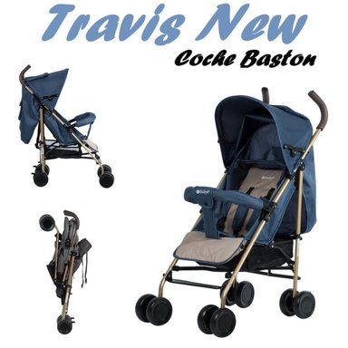 COCHE BASTON TRAVIS NEW 214-3 -AZUL