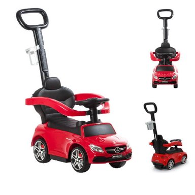 EVEZO BUGGIE CON GUIADOR MERCEDES EV639-P - ROJO
