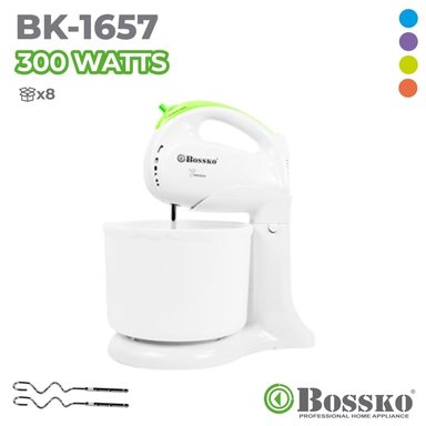 BATIDOR A MANO BOSSKO BK-1645 VERDE BK-1657