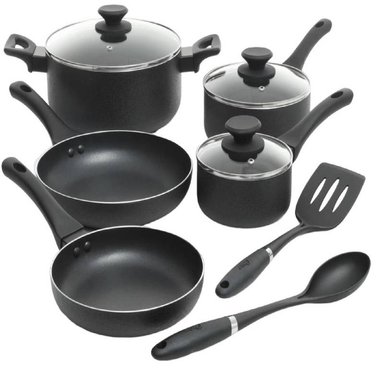 JUEGO DE OLLAS OSTER 7307610 Y SARTENES 10 PIEZAS ASHFORD NE 2 L