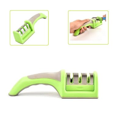 AFILADOR DE CUCHILLOS VERDE