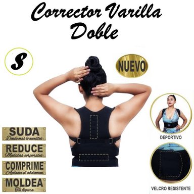 CORRECTOR NEGRO VARILLA DOBLE TALLA S