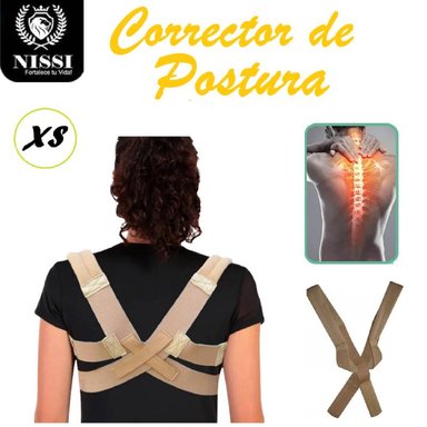CORRECTOR POSTURA BEIGE FAJA TALLA XS