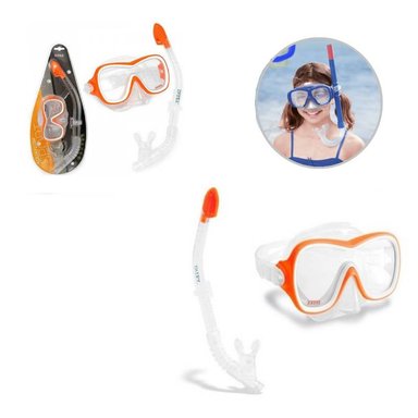 CONJUNTO DE LENTES Y TUBO SET DE NATACION 55647