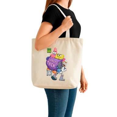 TOTE BAG ALGODÓN TOCUYO REUTILIZABLE BOB ESPONJA