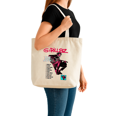 TOTE BAG ALGODÓN TOCUYO REUTILIZABLE GORILLAZ