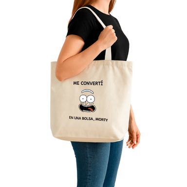 TOTE BAG ALGODÓN TOCUYO REUTILIZABLE RICK SANCHEZ