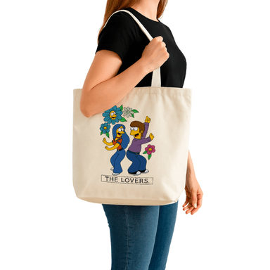 TOTE BAG ALGODÓN TOCUYO REUTILIZABLE SIMPSONS THE LOVERS
