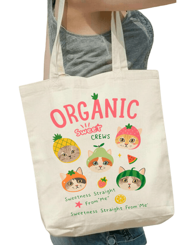 TOTE BAG ALGODÓN TOCUYO 'ORGANIC SWEET'
