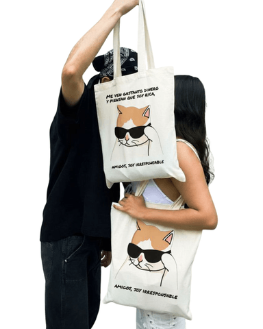 TOTE BAG ALGODÓN TOCUYO 'SOY IRRESPONSABLE'