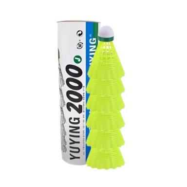 PLUMILLAS BÁDMINTON YUYING 2000 PVC 6 UDS