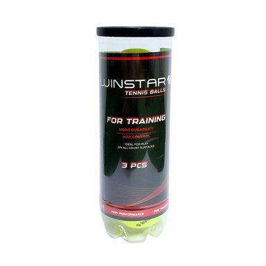 PELOTA TENIS WINSTAR TUBO 3 UNIDADES