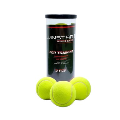 PELOTA TENIS WINSTAR TUBO 3 UNIDADES - 2