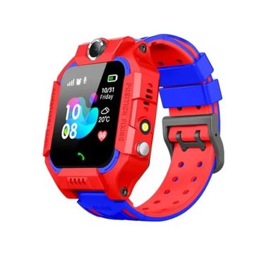 SMARTWATCH Q19 CHIP LLAMADAS RASTREO CÁMARA ROJO