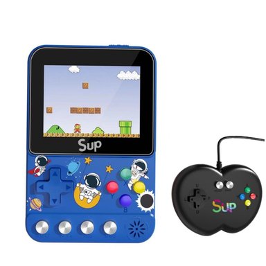 MINI CONSOLA RETRO PORTÁTIL  500 JUEGOS + MANDO - 1