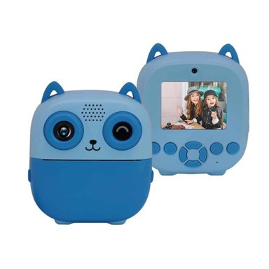 CAMARA DIGITAL CON IMPRESIÓN TERMICA INSTANTANEA SELFIE JUEGOS - 1