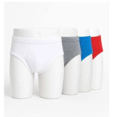 TRUSA ALGODÓN PIMA NIÑO MULTICOLOR 6 UNDADES