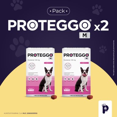 ANTIPULGAS PARA PERROS 100 MG. DE 4,5 A 10 KG. - PACK X 2