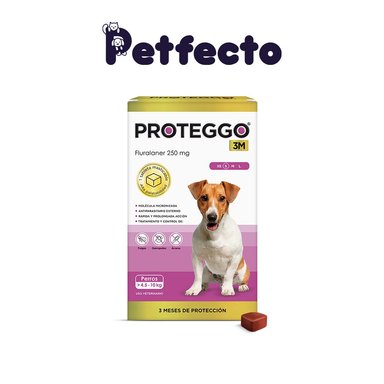 ANTIPULGAS PARA PERROS - PROTEGGO 3M (>4,5 – 10 KG.) - 1