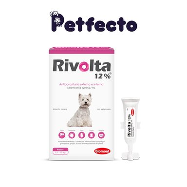 ANTIPULGAS PARA PERROS- RIVOLTA 12% (5.1 – 10 KG.)