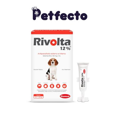 ANTIPULGAS PARA PERROS - RIVOLTA 12% (10.1 – 20 KG.)