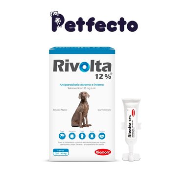 ANTIPULGAS PARA PERRO- RIVOLTA 12% (20.1 – 40 KG.)