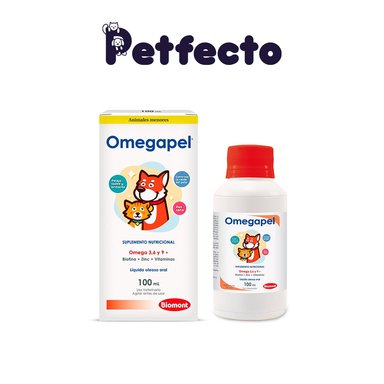 SUPLEMENTO PERROS Y GATOS OMEGAPEL 100 ML NUTRICIONAL