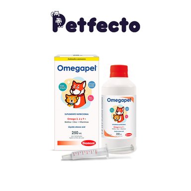 SUPLEMENTO PERROS Y GATOS OMEGAPEL 250 ML NURICIONAL