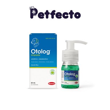 MEDICAMENTO PERROS Y GATOS OTOLOG 25ML ANTISÉPTICO LIMPIADOR