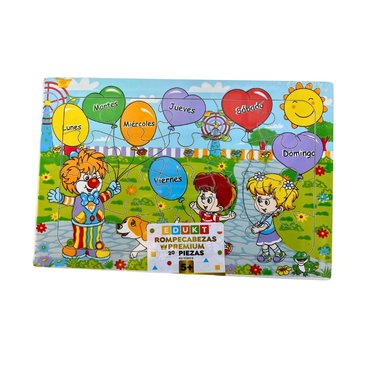 ROMPECABEZAS EDUKT PREMIUM 20 PIEZAS MODELO SURTIDO UNISEX