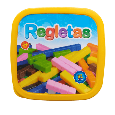 REGLETAS 27 PIEZAS JUEGO DIDÁCTICO MATEMÁTICO