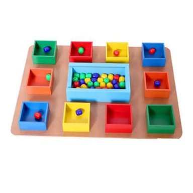 CAJA MACKINDER DE 60 PIEZAS JUEGO DIDÁCTICO MATEMÁTICO