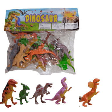 SET DE DINOSAURIOS CON ACCESORIOS
