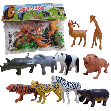 SET DE ANIMALES SALVAJES CON ACCESORIOS