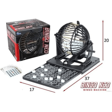 BINGO NEO DE METAL JUEGO DE MESA FAMILIAR