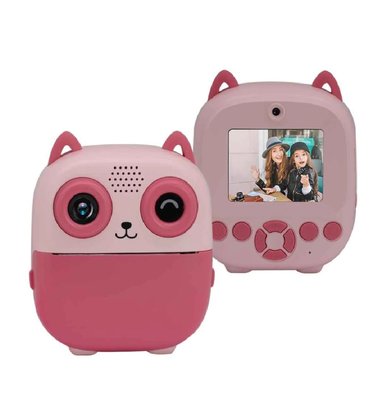 Cámara Instantánea Infantil con Impresora Térmica Fotos al Instante con Juegos - 1