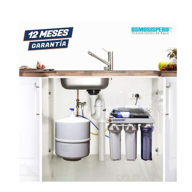 FILTRO OSMOSISPERU RO-50 OSMOSIS INVERSA 5 ETAPAS BOMBA - 3