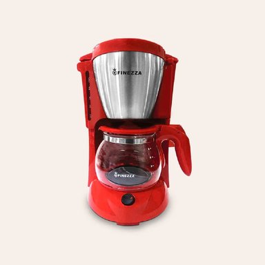 CAFETERA FINEZZA CK-674F-R 650 ML ROJO