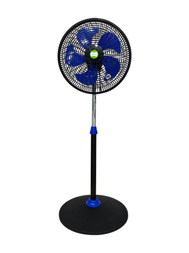 VENTILADOR BOSSKO BK-8314VC 16' PEDESTAL 5 ASPAS AZUL