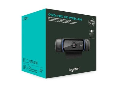 CAMARA LOGITECH C920S PRO HD BLACK - 3