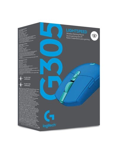 MOUSE LOGITECH G305 LIGTHSPEED WIRELESS AZUL - 3