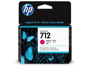 TINTA HP 3ED68A MAGENTA 712A 29ML