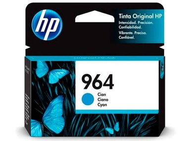 TINTA HP 3JA50AL CIAN 964
