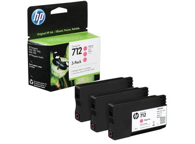 TINTA HP 3ED78A MAGENTA 712A 3 PACK 29ML - 2