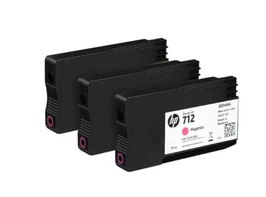 TINTA HP 3ED78A MAGENTA 712A 3 PACK 29ML - 3