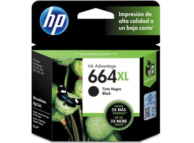 TINTA HP F6V31AL NEGRO 664XL